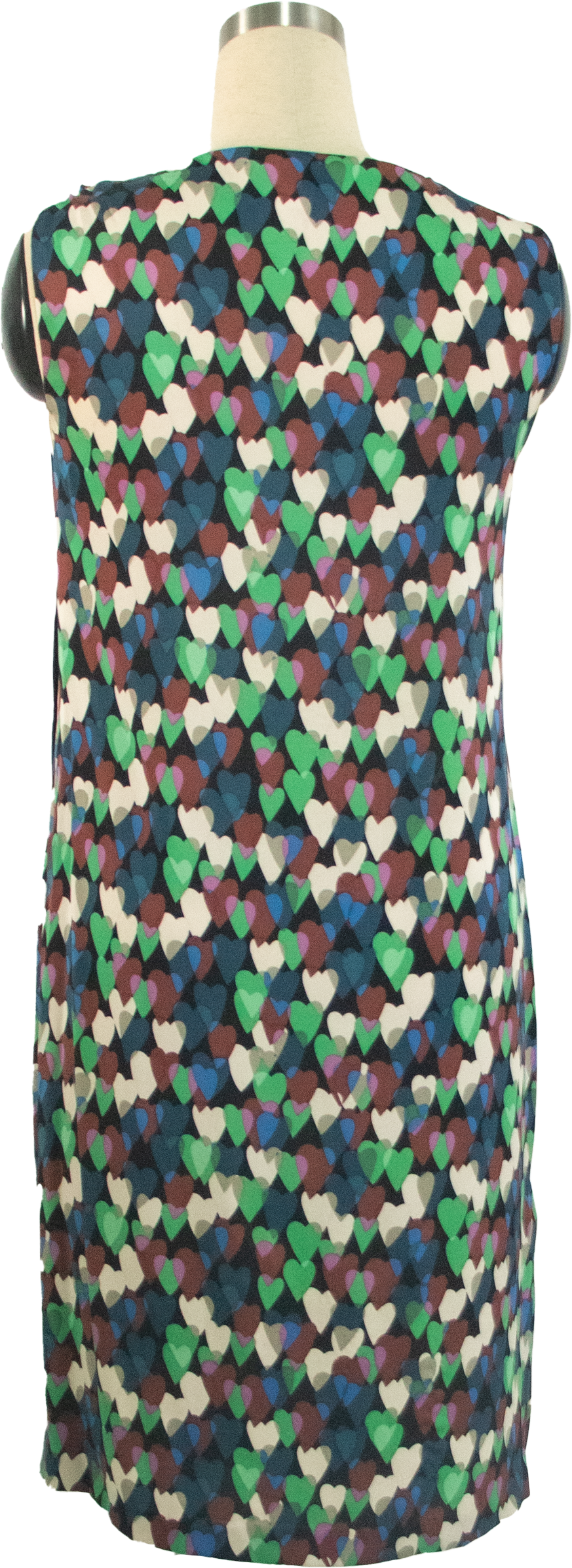 DVF Heart Print Dress