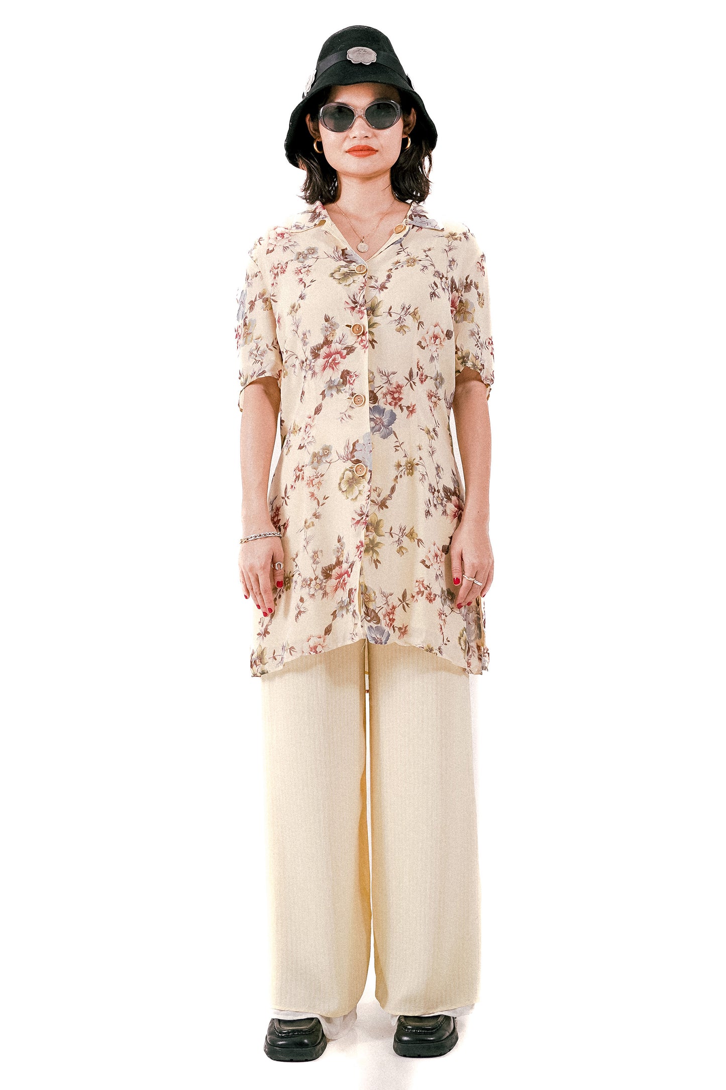 Vintage Sportmax 2 Piece Floral Set