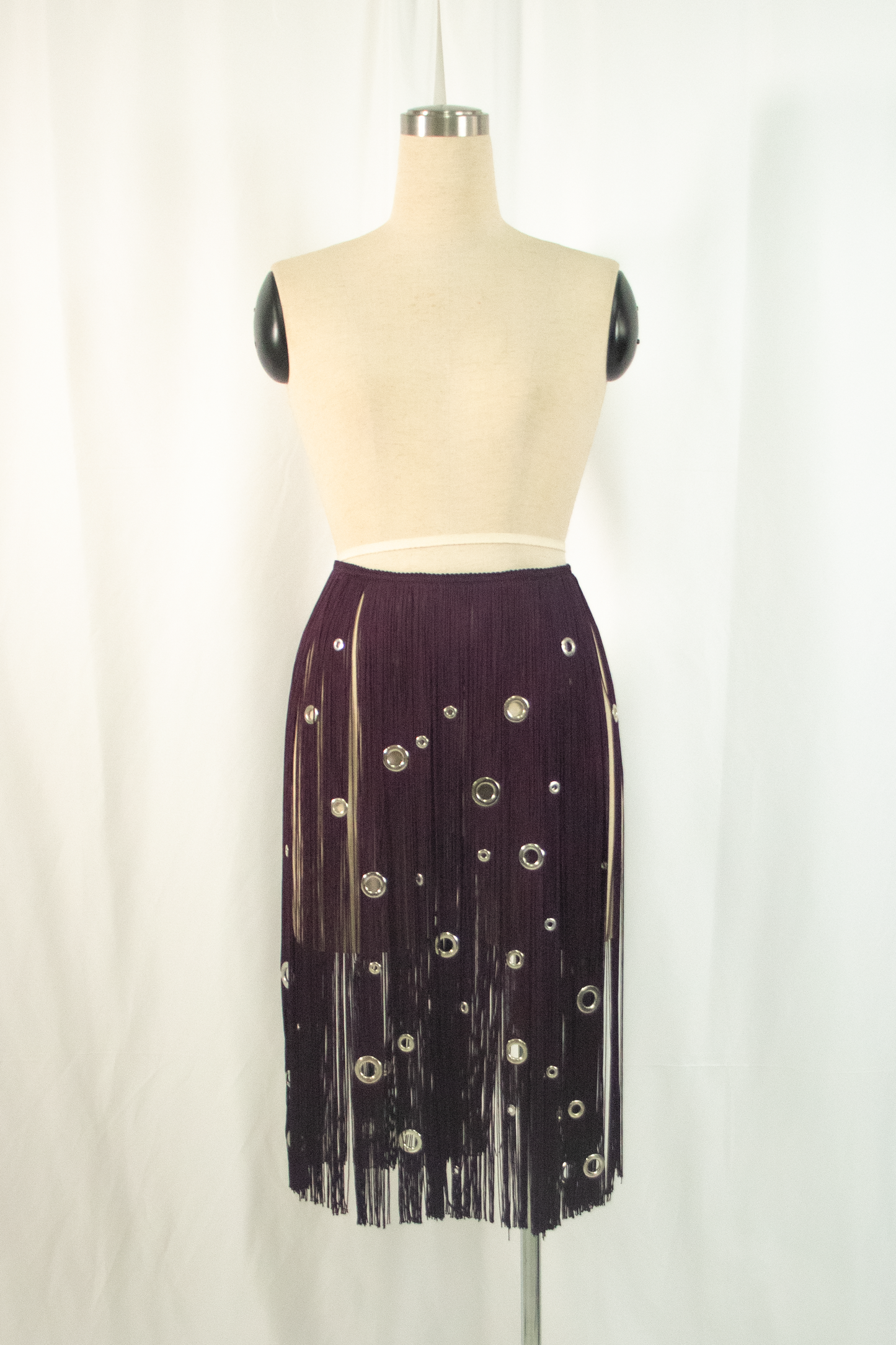 Prada S/S 2024 Fringe Skirt