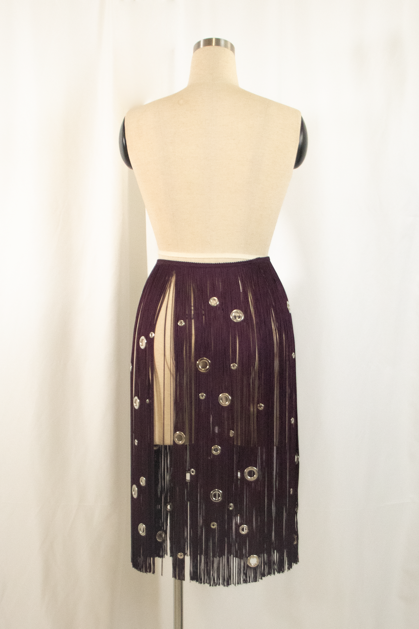 Prada S/S 2024 Fringe Skirt