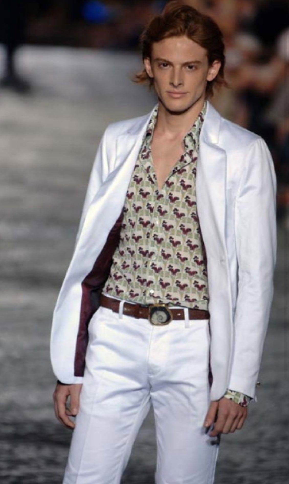Roberto Cavalli S/S 2007 Butterfly Shirt