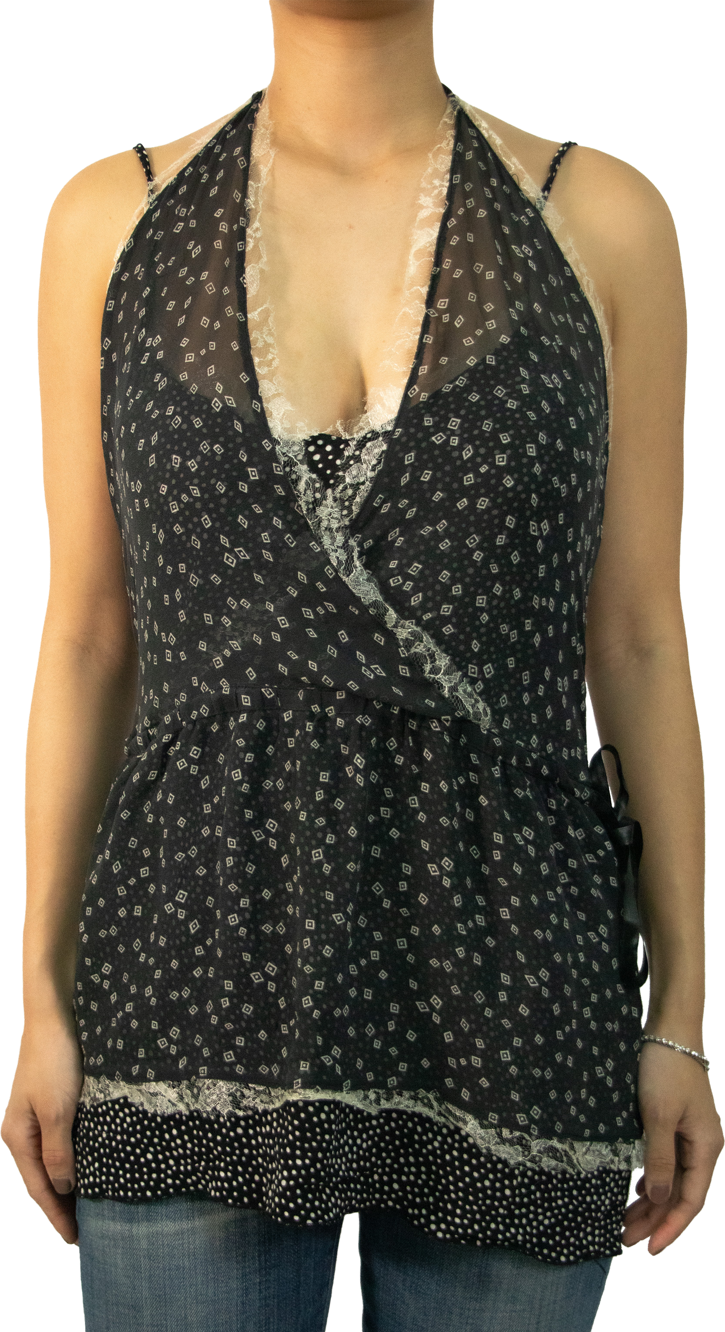 Benetton Y2K Layered Top