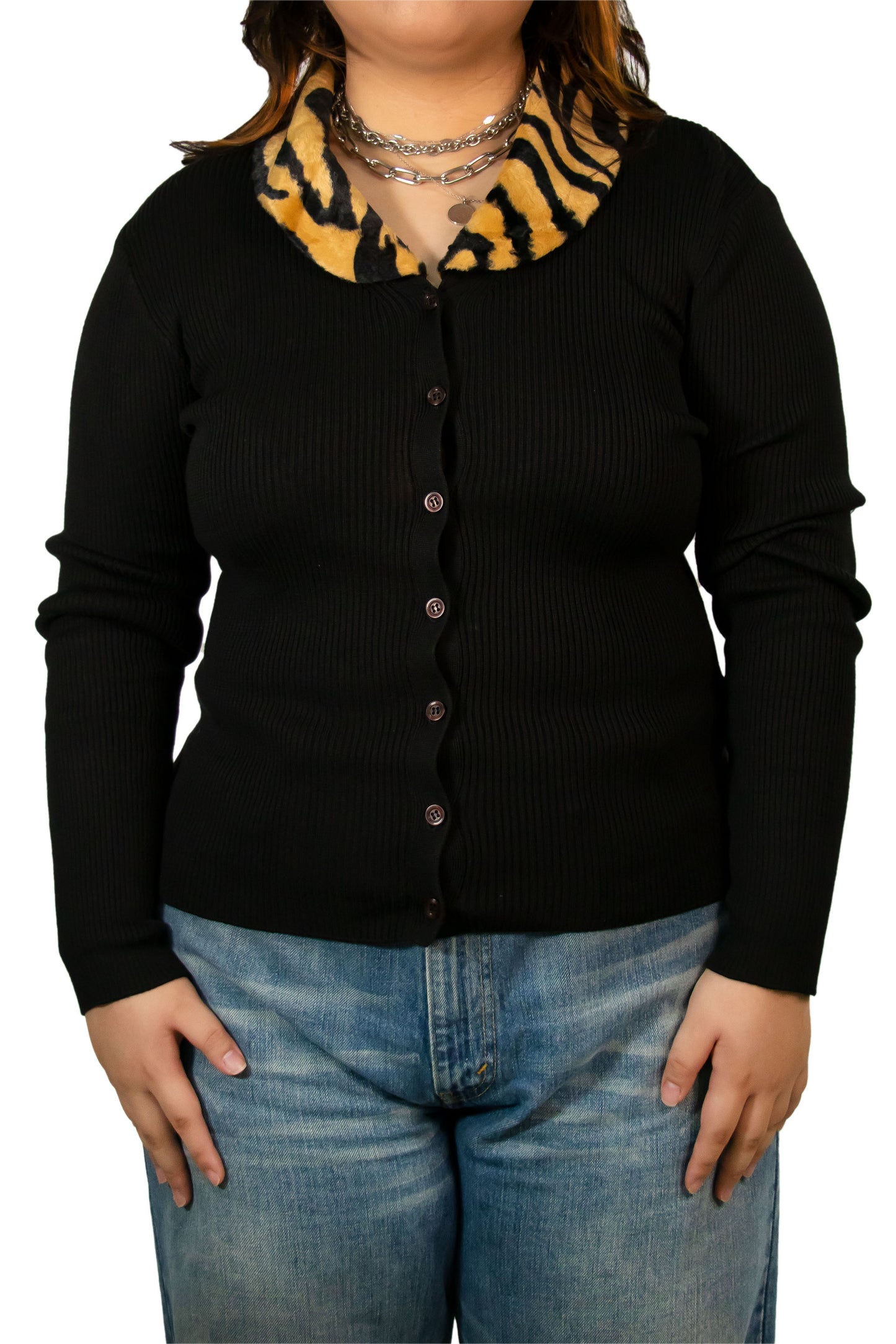 Vintage '00s Anne Klein Meygan Cardi Top