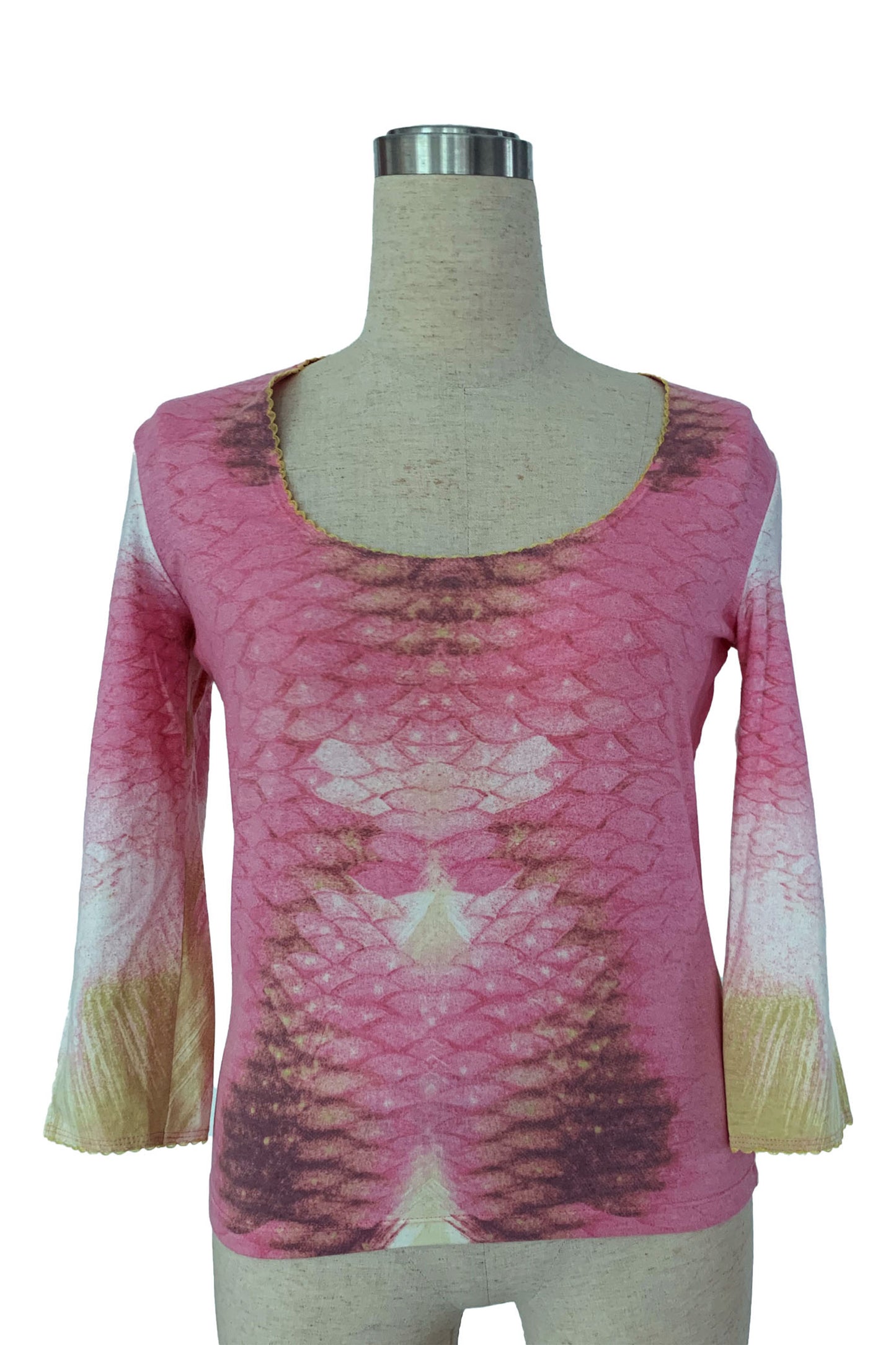 Vintage '00s Just Cavalli Snakeskin Tee
