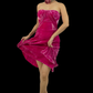 La Vie En Rose Velvet Dress