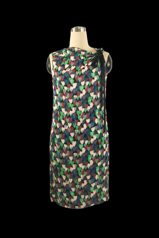 DVF Heart Print Dress