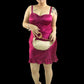 Virginia Poppe Silk Ruffle Dress