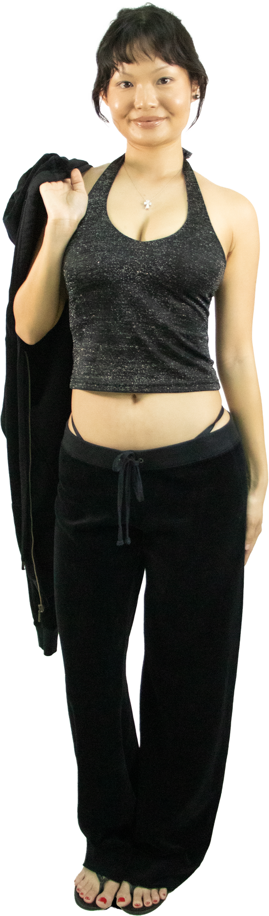Charlotte Lurex Halter Top
