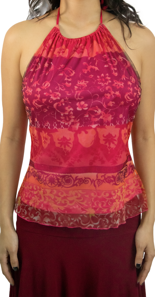 Undercover Wear Mesh Halter Top