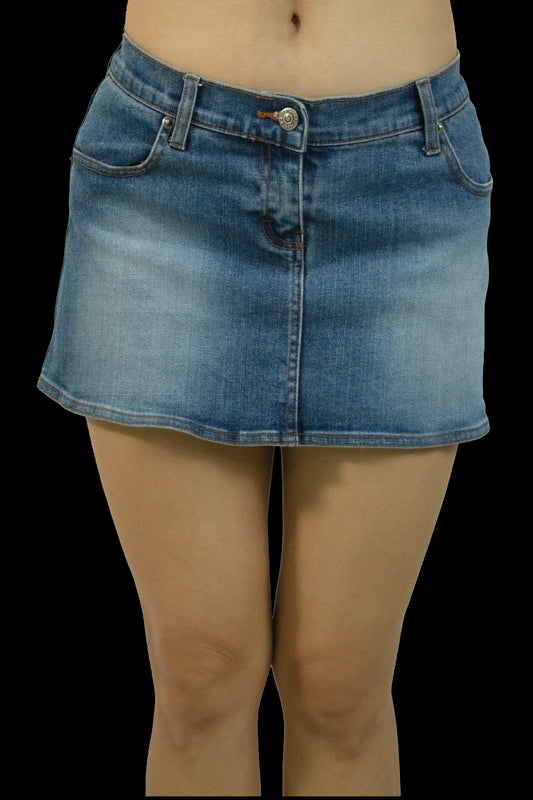 Sass & Bide Denim Mini Skirt