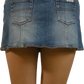 Sass & Bide Denim Mini Skirt