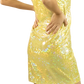 Saks Potts Holographic Shift Dress