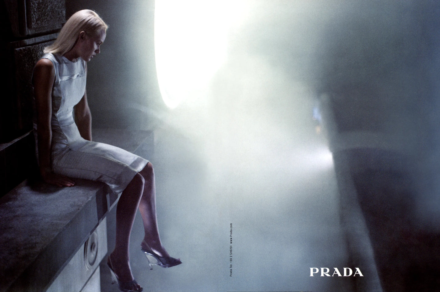 Prada S/S 1998 Lucite Heels