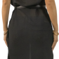 Y2K Rihanna Sheer Black Slip Dress