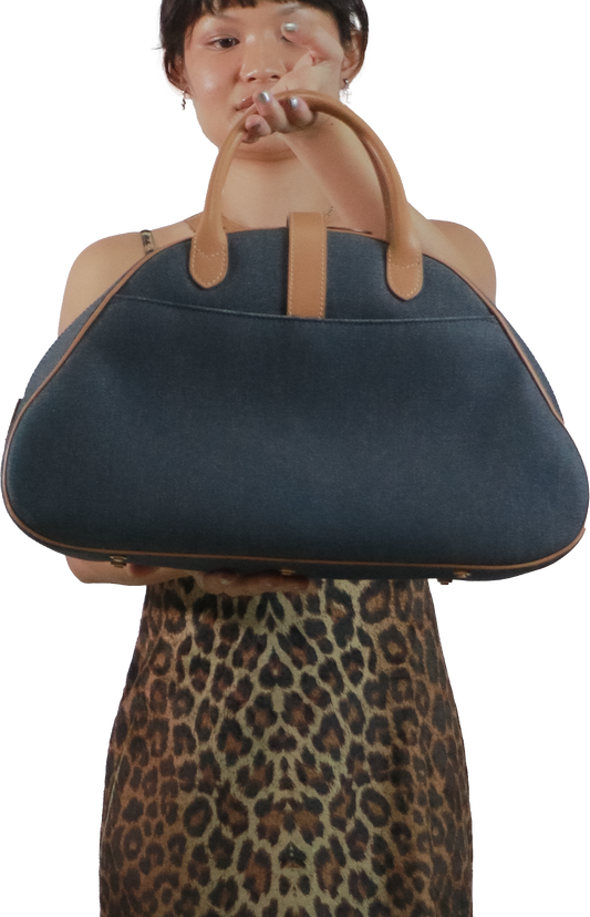 Dior Denim Saddle Bowler