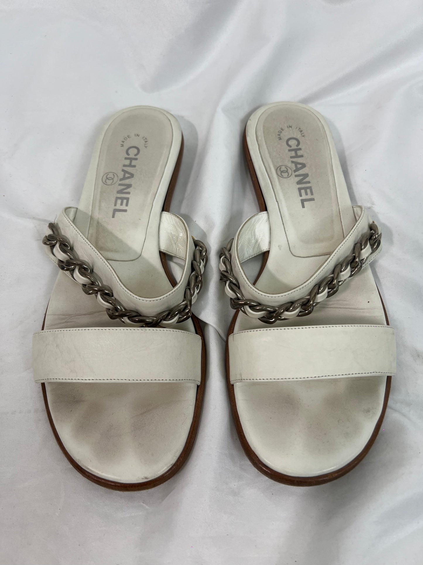 Chanel Chain Sandals