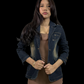 Nicole Y2K Denim Blazer