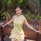 Indonesian Designer Pistachio Candy Dress