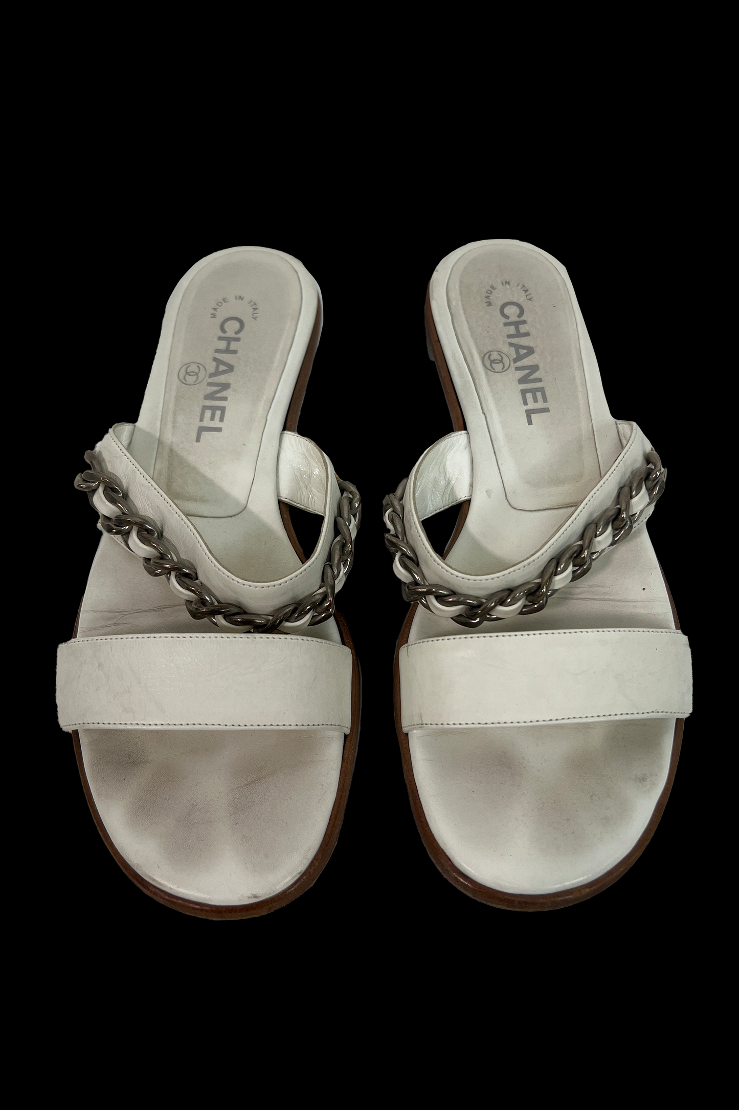 Chanel Chain Sandals