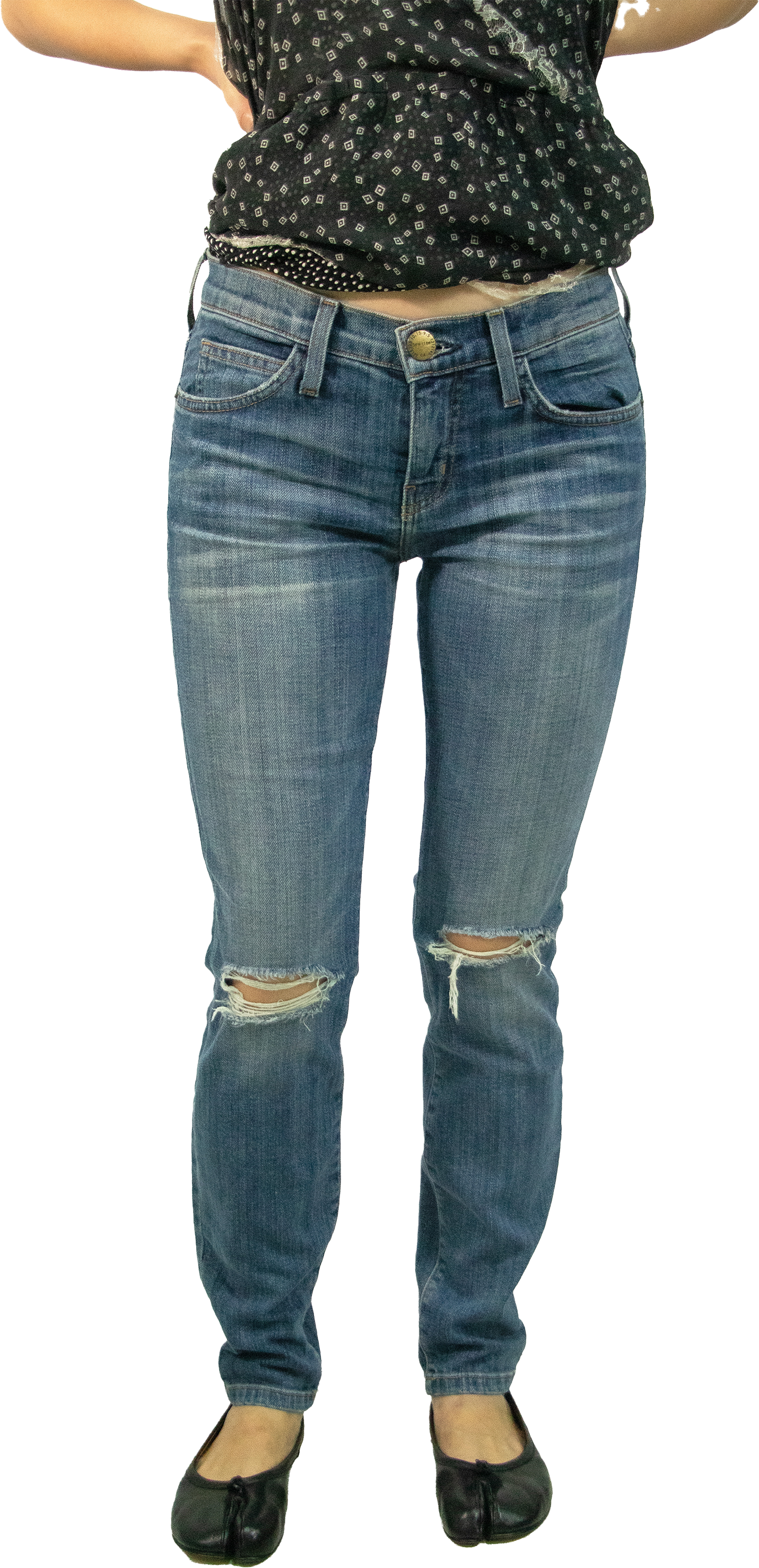 Current/Elliott Stiletto Skinny Jeans