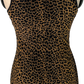 ‘90s Equipment Leopard Print Dress