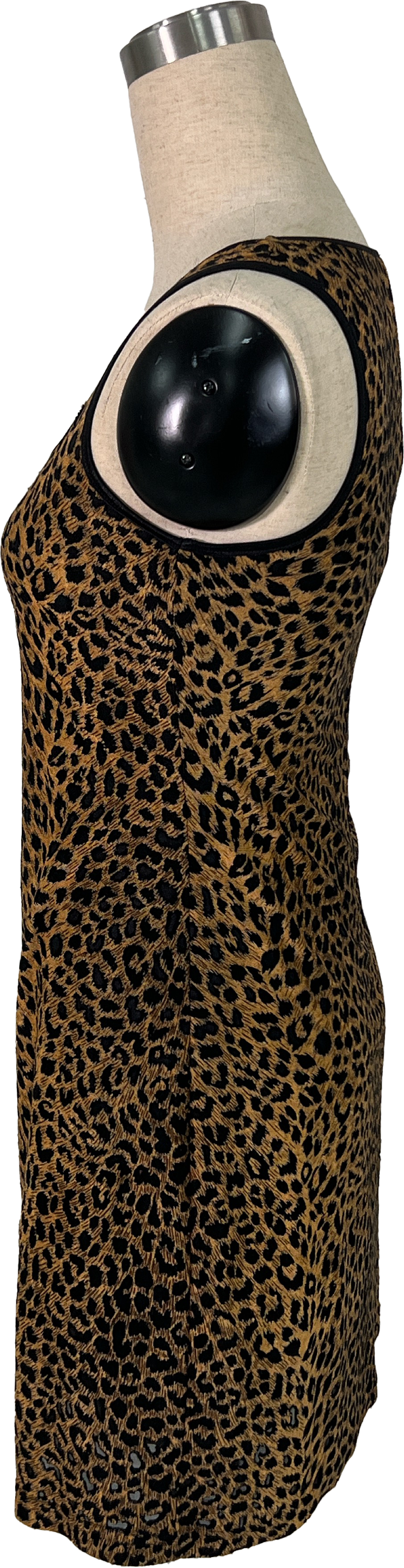 ‘90s Equipment Leopard Print Dress