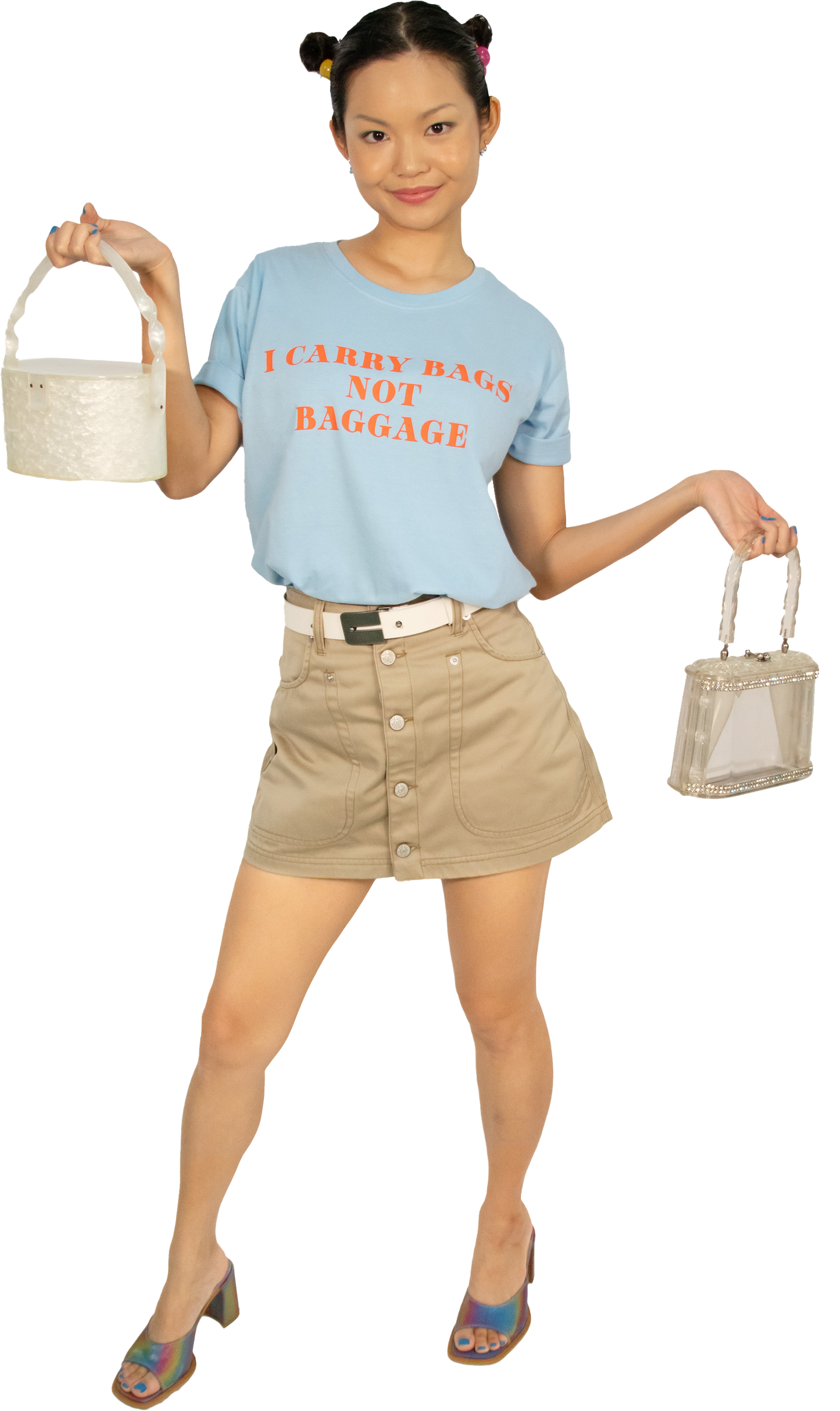 I CARRY BAGS NOT BAGGAGE Tee