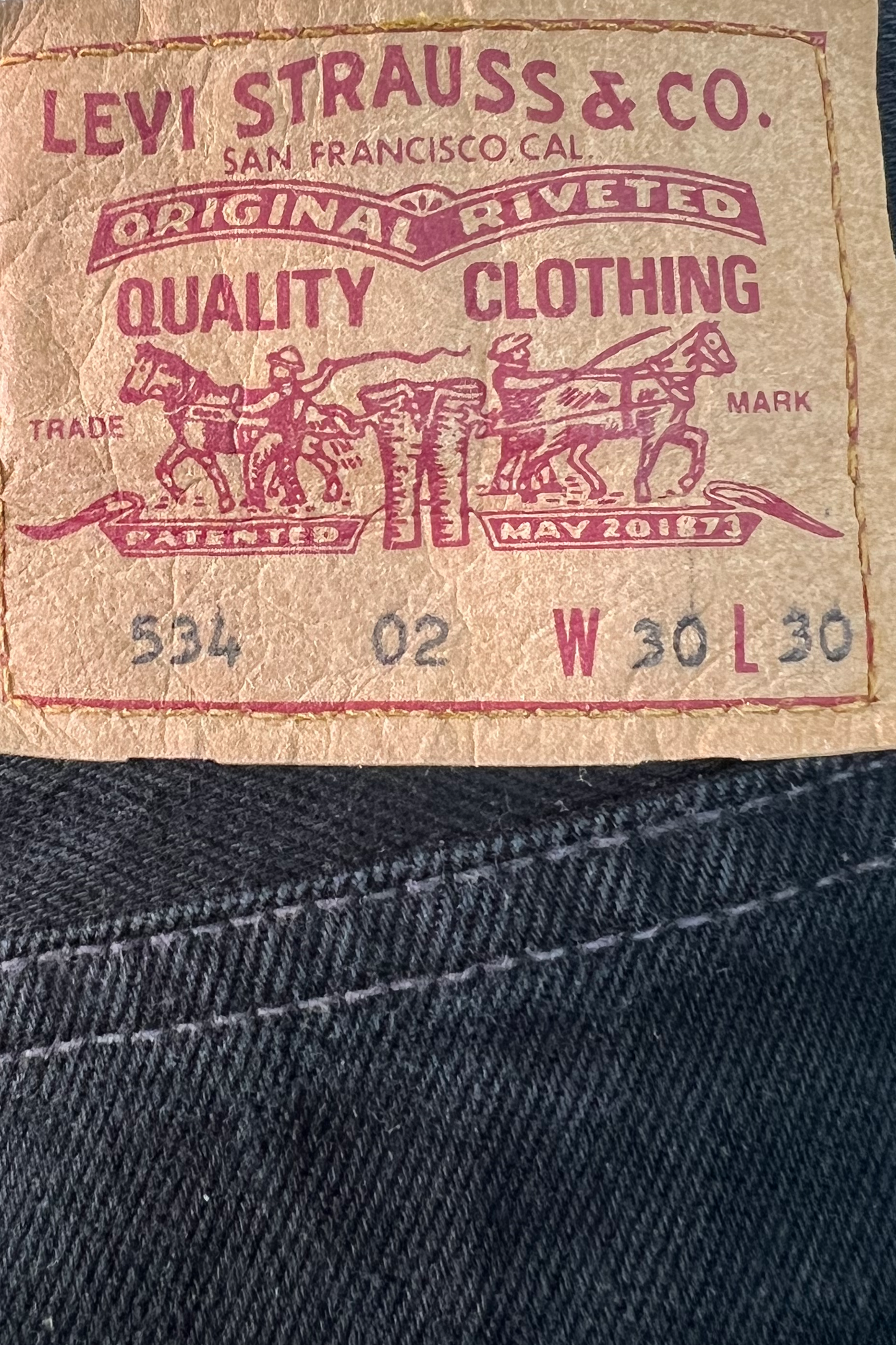 Levi's 534 Slim Straight Jeans