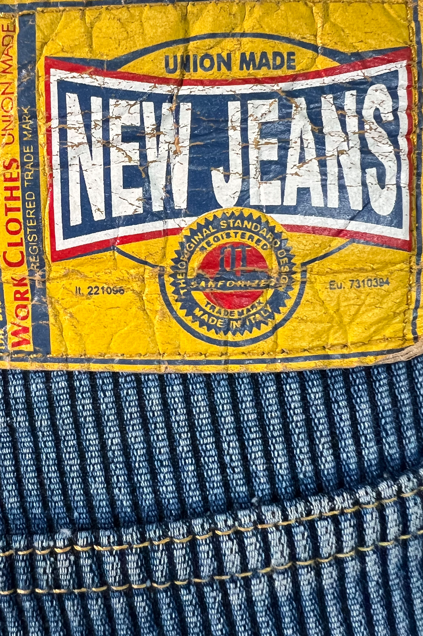 New Jeans Italian Denim Corduroy Pants