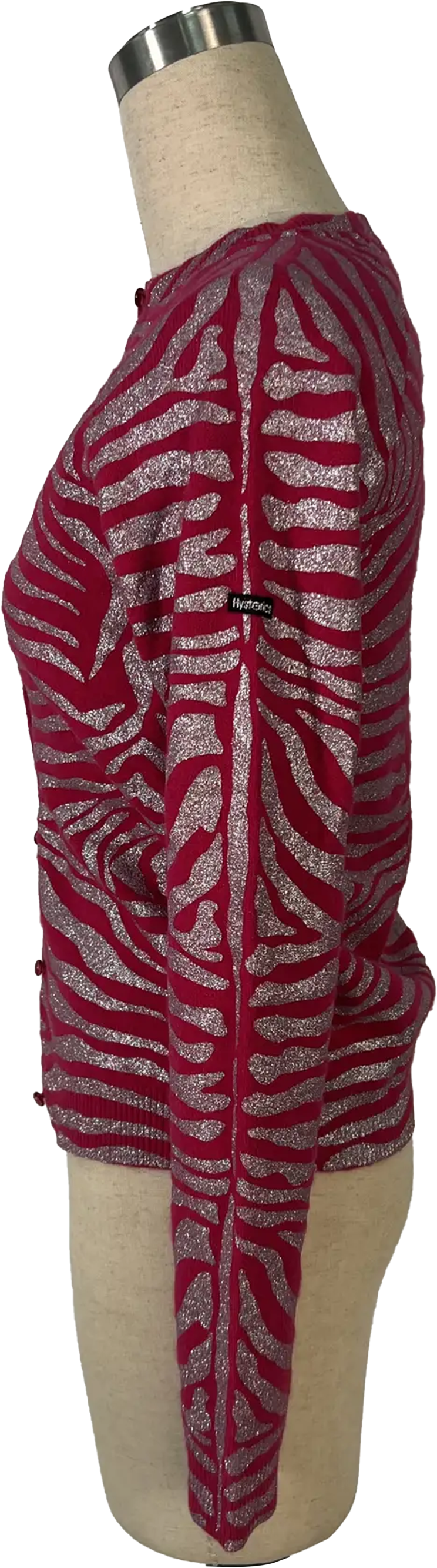 Hysteric Glamour Zebra Cardigan